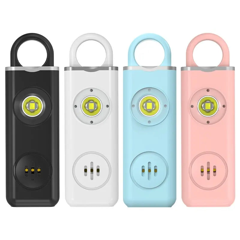 Alarma personal ligera y efectiva 130 dB